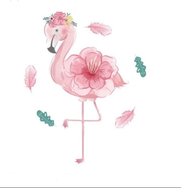 Маленькие рисуночки Фламинго