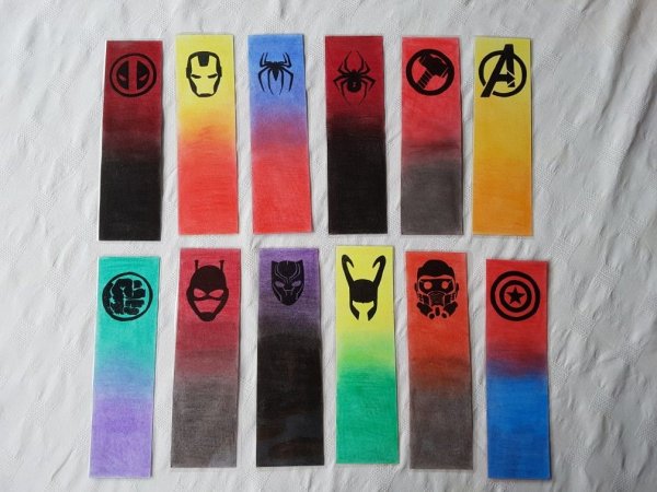 Закладки Марвел