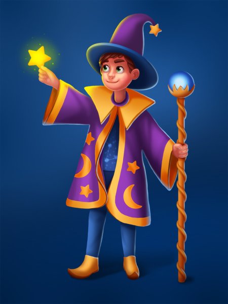 Волшебник превращает