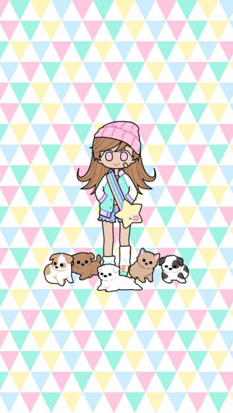 Кавайные иллюстрации