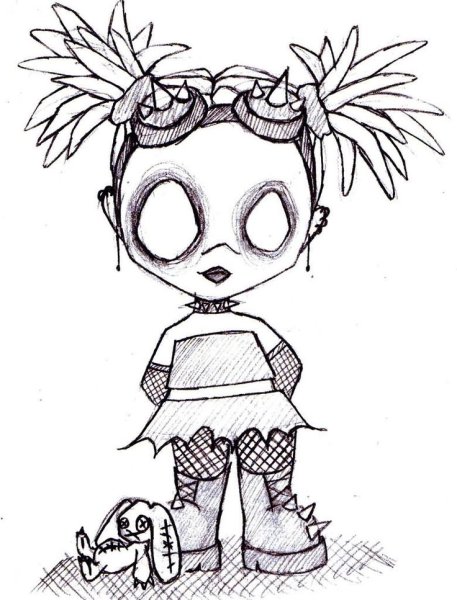 Зомби раскраска страшные