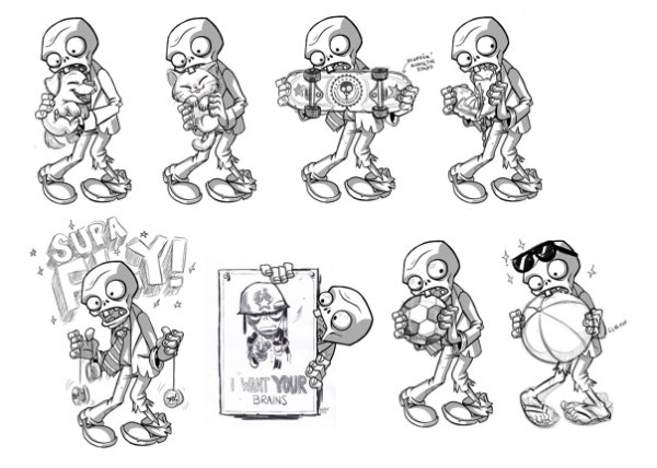 Скелет эскиз