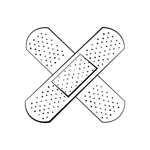 Пластырь раскраска