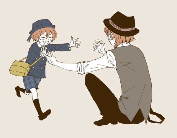 Чуя Накахара Чиби милый