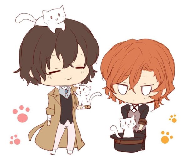 Чуя Накахара контур