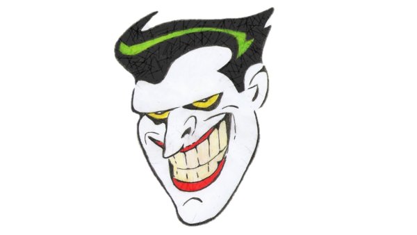 Джокер раскраска