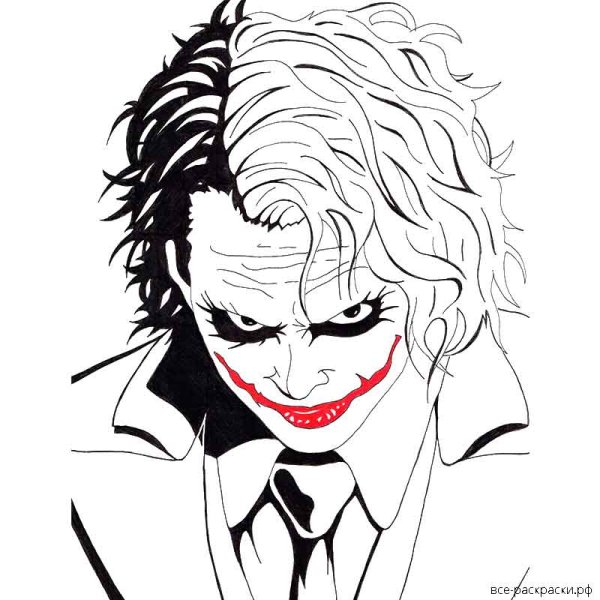 Нарисовать Джокера