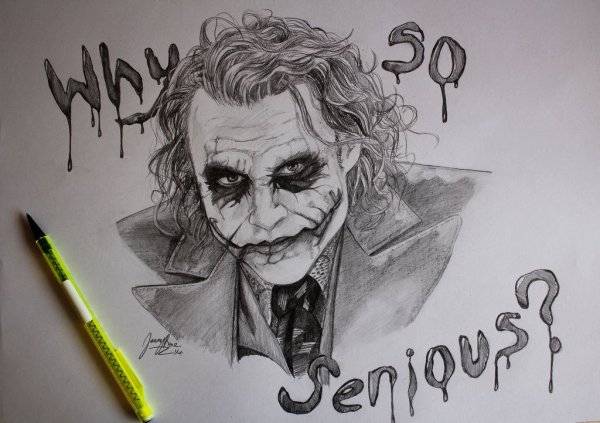 Джокер с летучими мышами