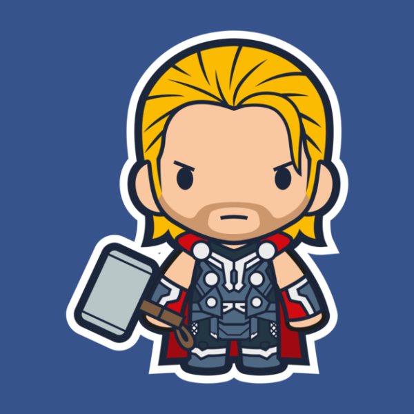 Чиби тор Марвел