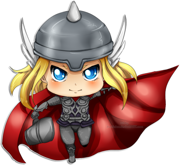 Капитан Марвел Чиби