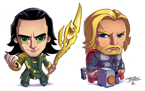 Тор Чиби раскраска