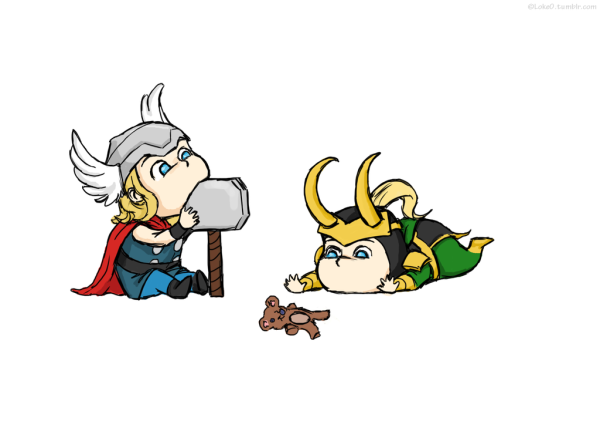 Chibi Derek Laufman Марвел