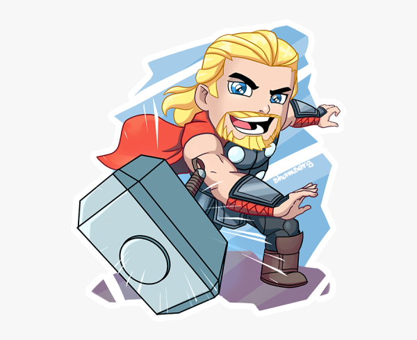 Чиби тор Марвел