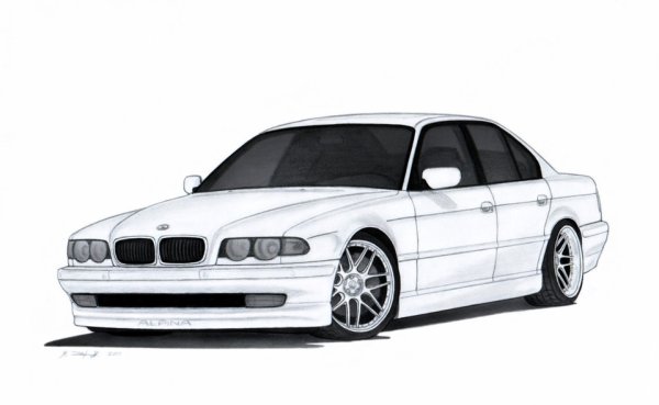 BMW m3 GTR арт