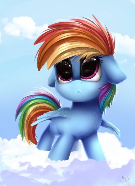 МЛП Рейнбоу арт