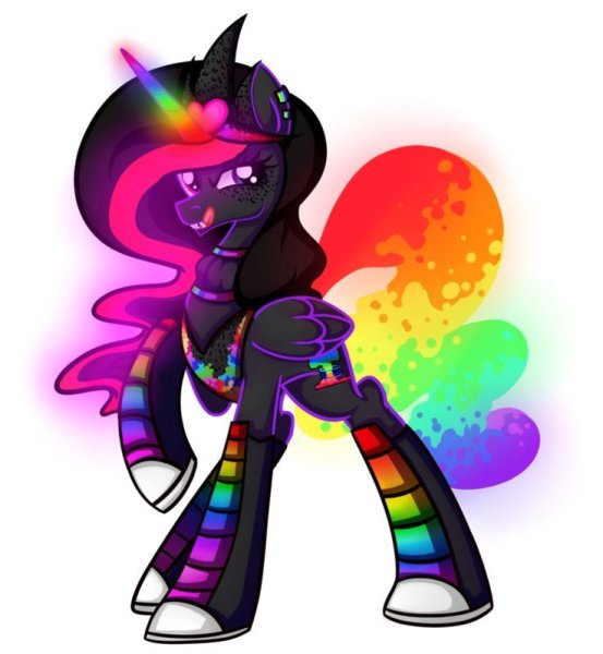 Пони неон бум