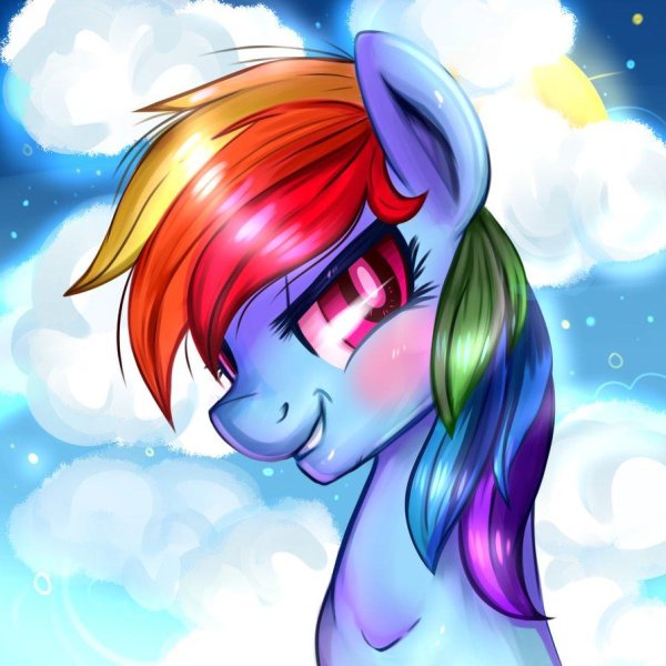 Радуга Дэш обработка