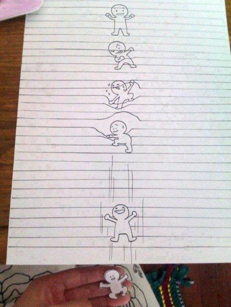 Рисунки карандашом прикольные 3д