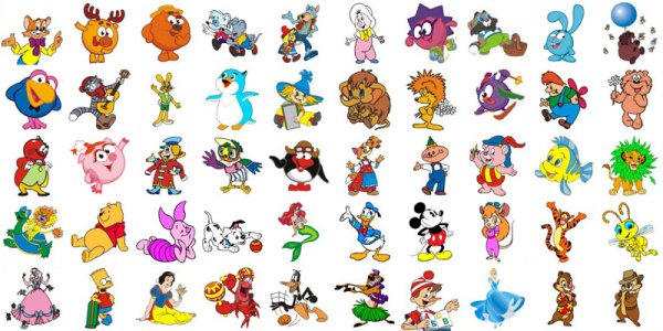 Наклейки чёрно белые маленькие