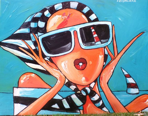 Крутые рисунки акрилом