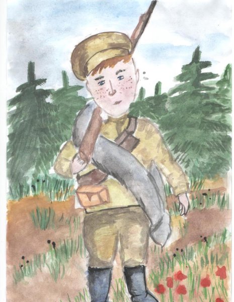 Рисунки на военную тему