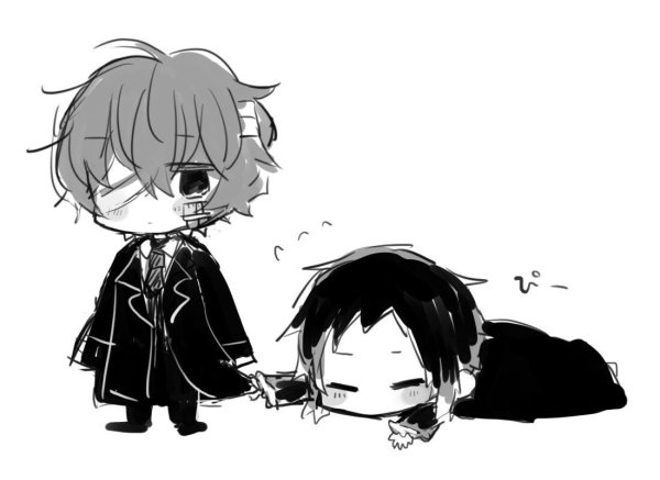 Дадзай Осаму Великий из бродячих псов Чиби