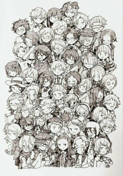 Великий из бродячих псов Чиби Манга