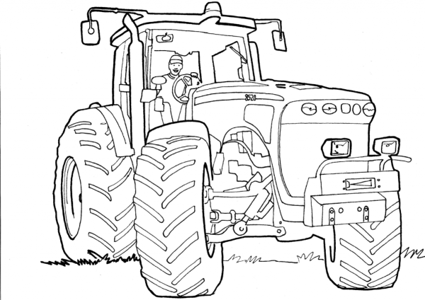 Трактор МТЗ 80 разукрашка
