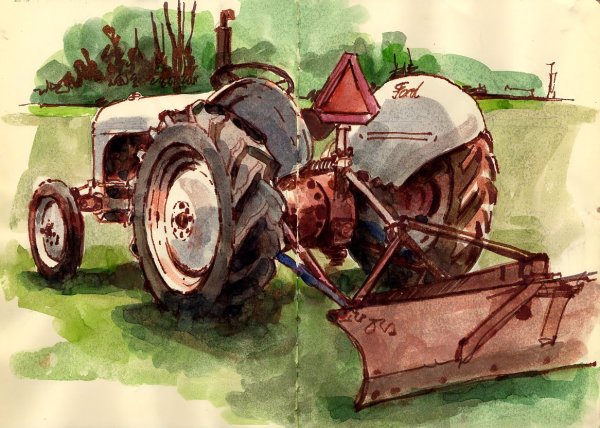 Краска для трактора