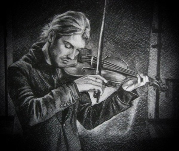 Печальный скрипач