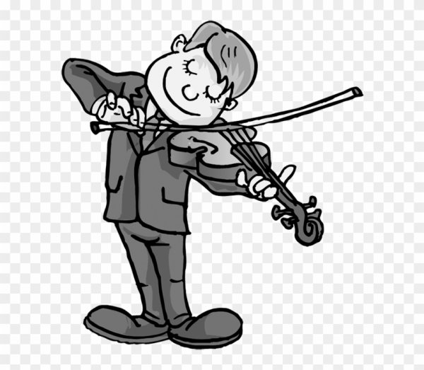 Музыкант рисунок