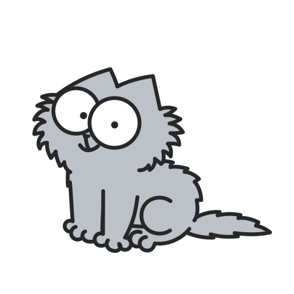 Саймон Кэт и котенок