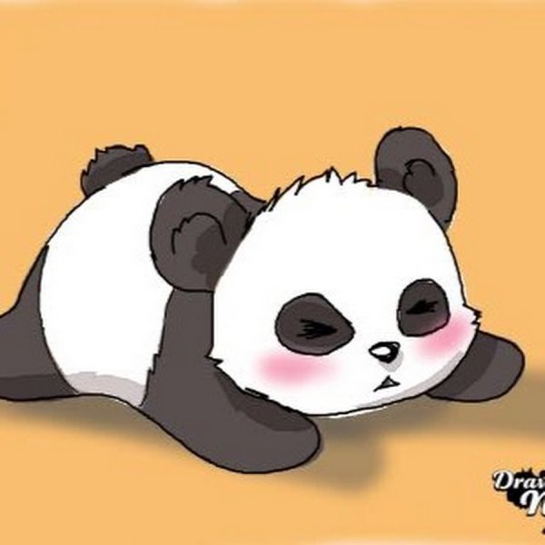 Рисунки милые пандачки