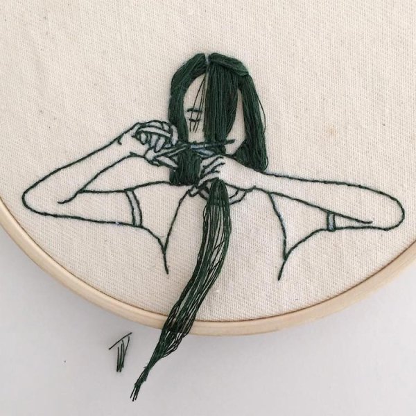 Sheena Liam вышивка