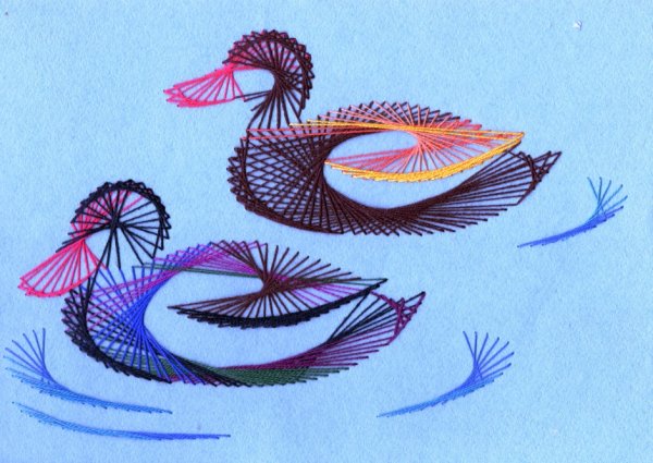 Технике стринг-арт