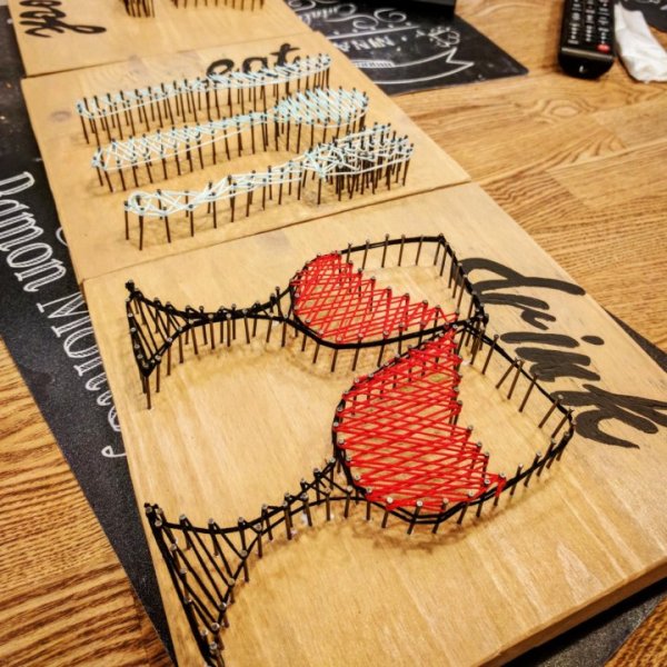 Вышивание нитками на ткани