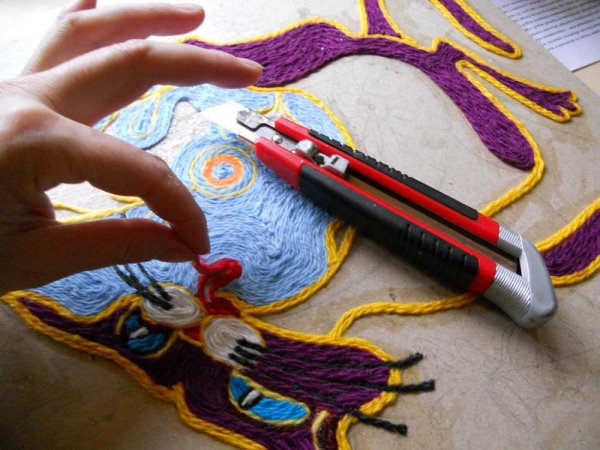 Стринг арт геометрический