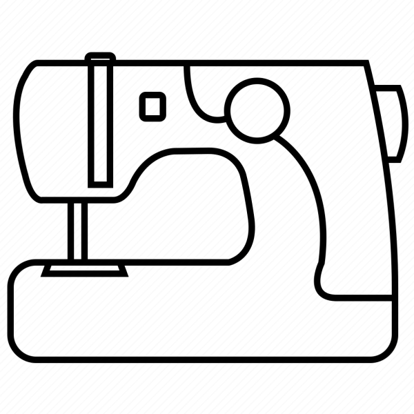 Нарисовать швейную машинку