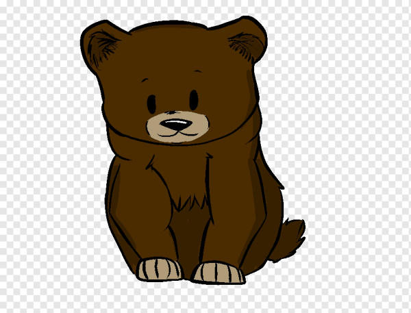 Медведь рисунок