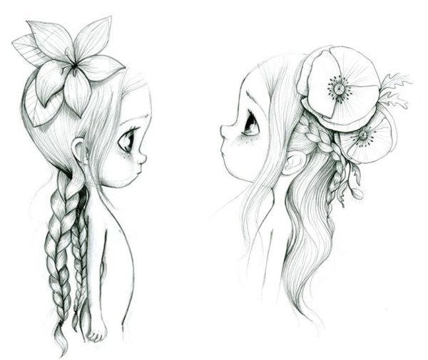 Сложные рисунки для срисовывания