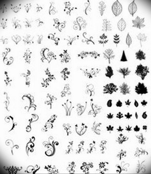 Татуировки маленькие эскизы для девочек