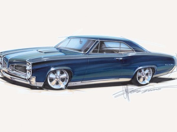 Chip Foose Sketch