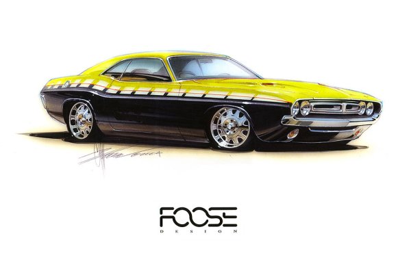 Додж Челленджер 1970 чип фуз