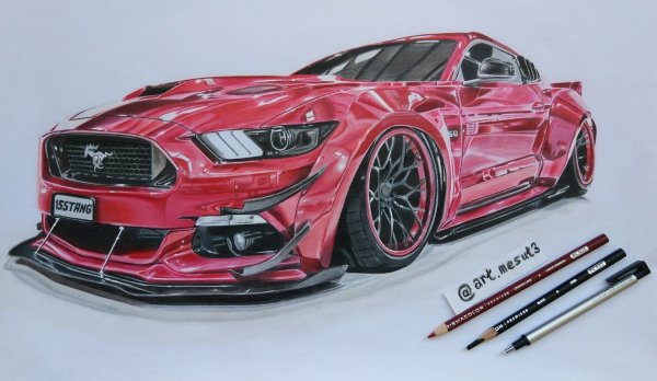 Ford Mustang 2015 Art