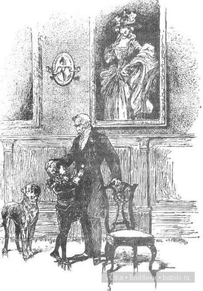 Фрэнсис бёрнетт маленький Лорд Фаунтлерой рисунок