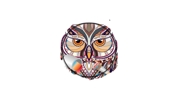 Сова мультяшная