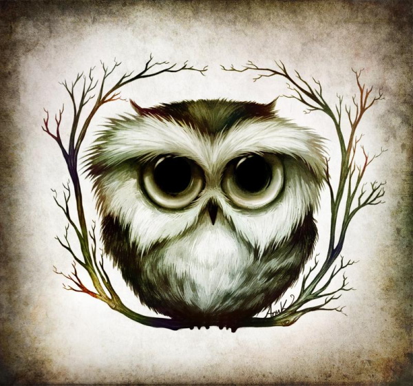 Сова с мечом