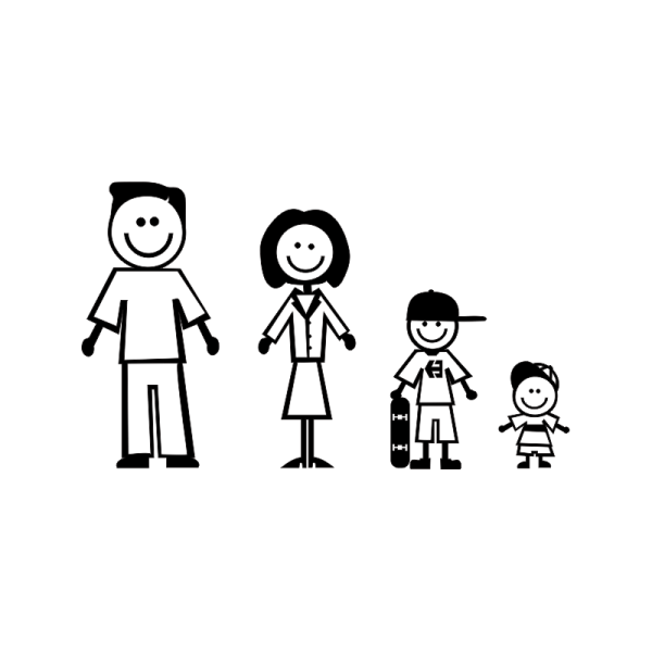 Семья человечки