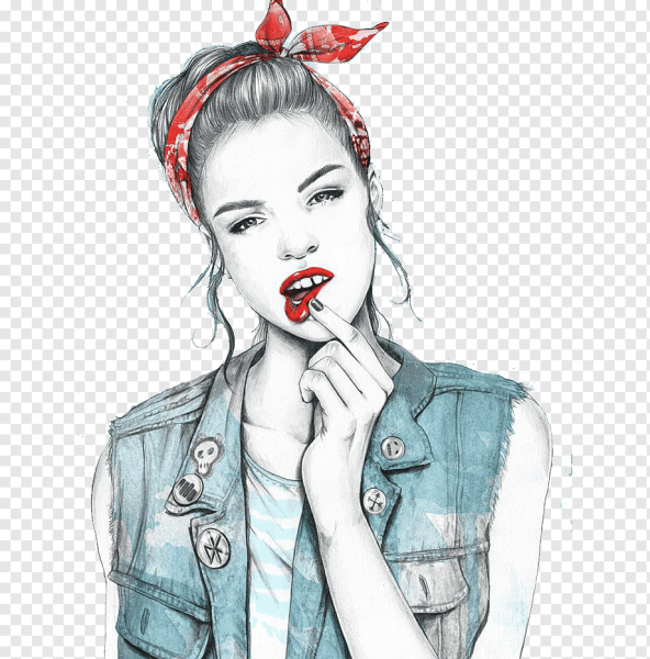 Нарисовать девушку