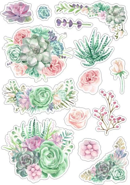 Стильные наклейки для ежедневника